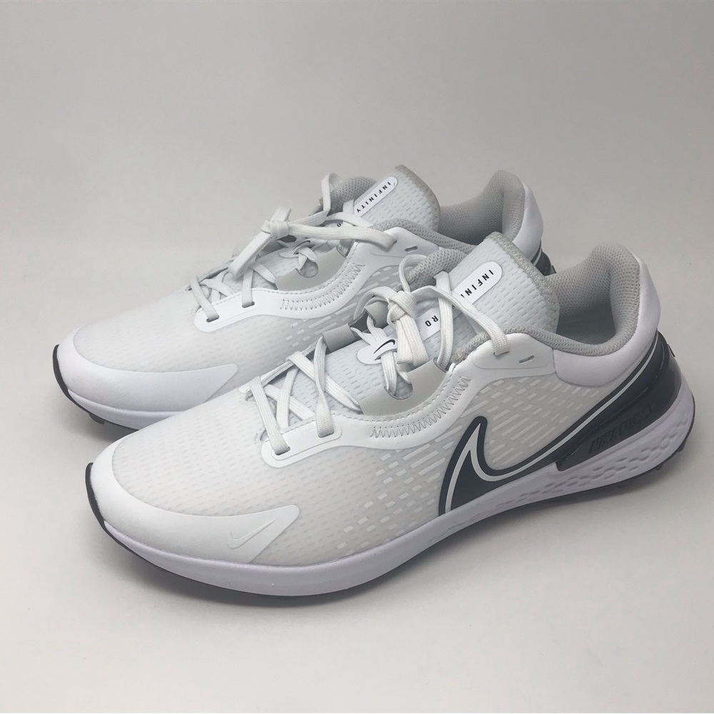 Nike Infinity Pro 2 Golf Shoes White Black Photon Dust DJ5593-115